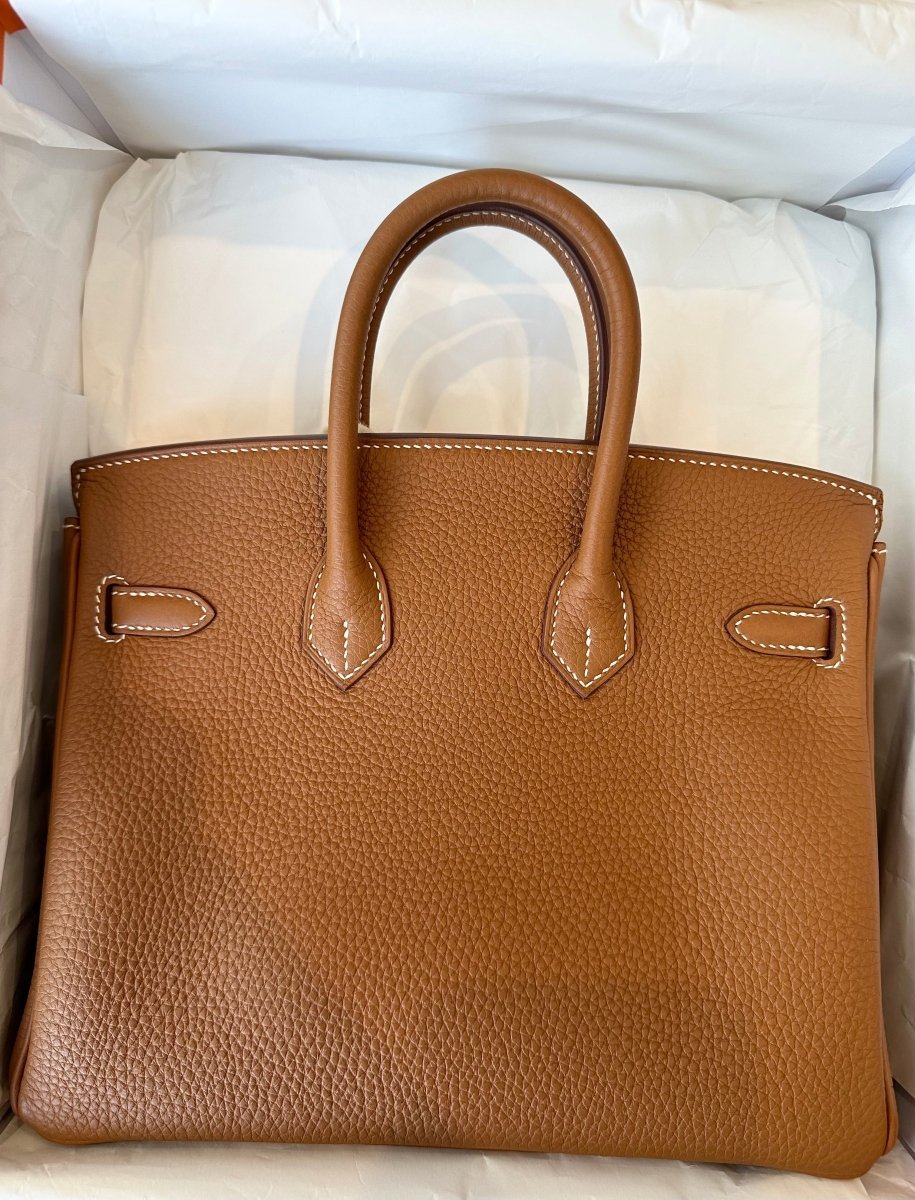 Hermes Birkin 25 Togo Gold on Gold - Carly Julia Sells Stuff, LLC