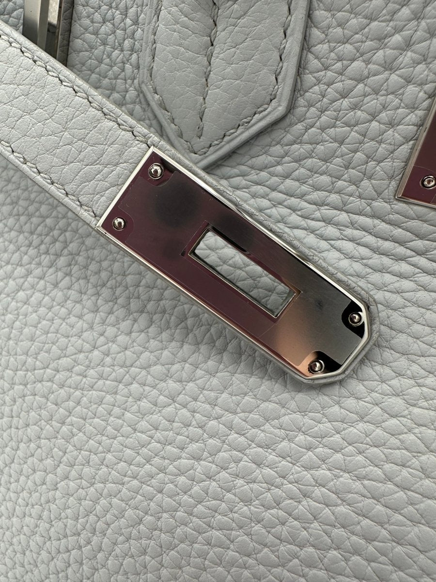 Hermes Birkin 30 Gris Perle PHW - Carly Julia Sells Stuff, LLC