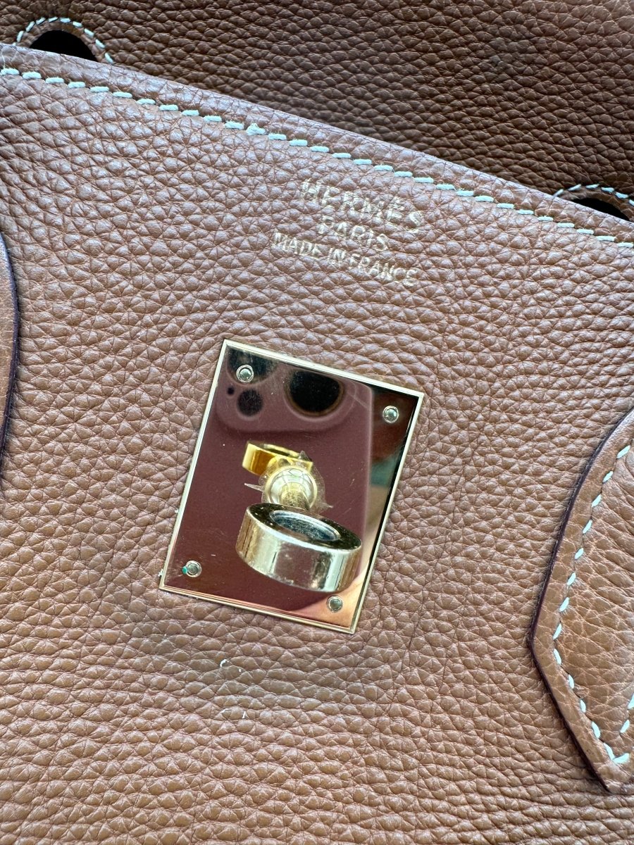 Hermes Birkin 35 Gold On Gold - Carly Julia Sells Stuff, LLC