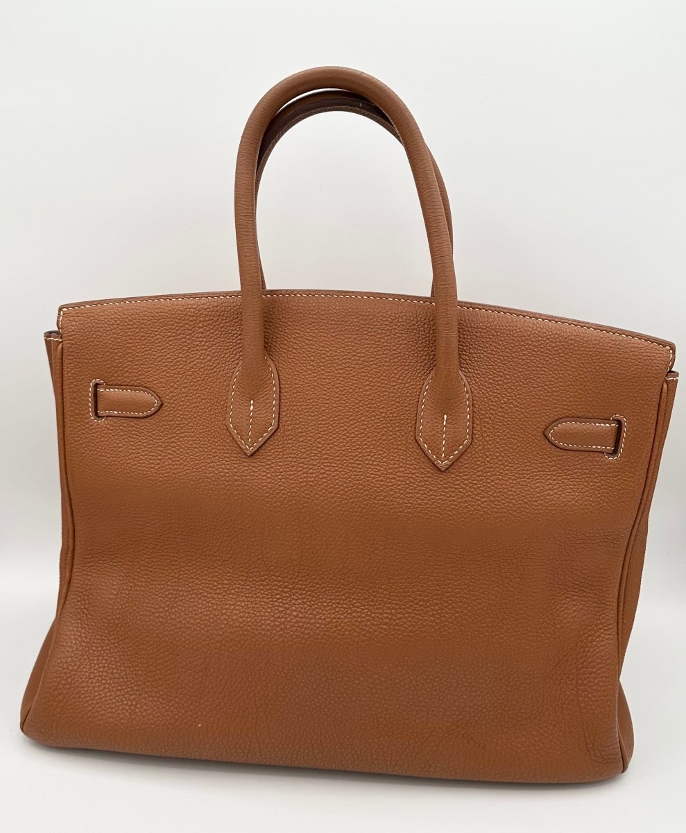 Hermes Birkin 35 Gold On Gold - Carly Julia Sells Stuff, LLC