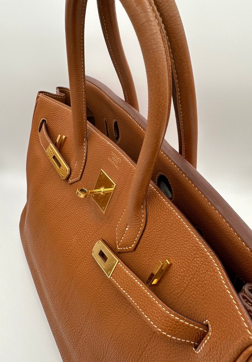 Hermes Birkin 35 Gold On Gold - Carly Julia Sells Stuff, LLC