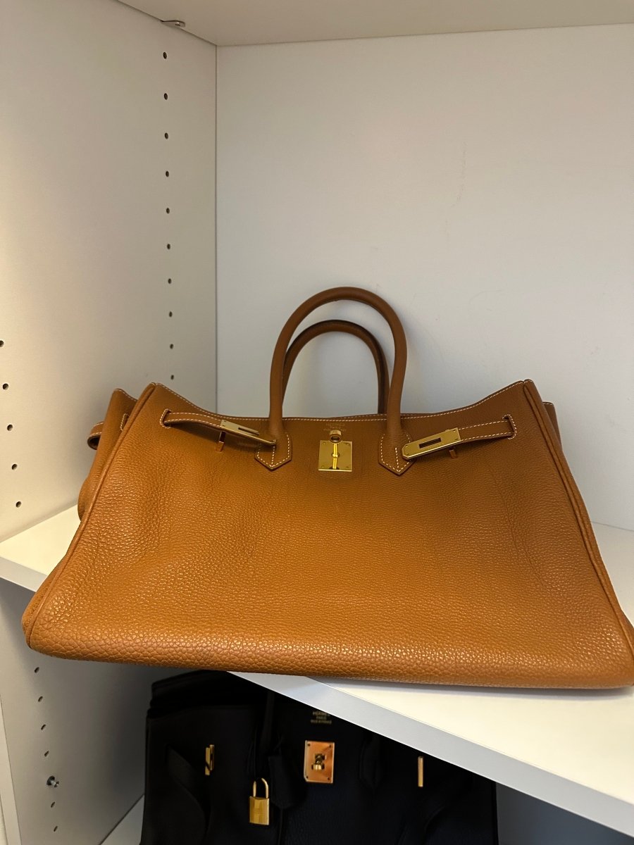 Hermes Birkin 35 Gold On Gold - Carly Julia Sells Stuff, LLC