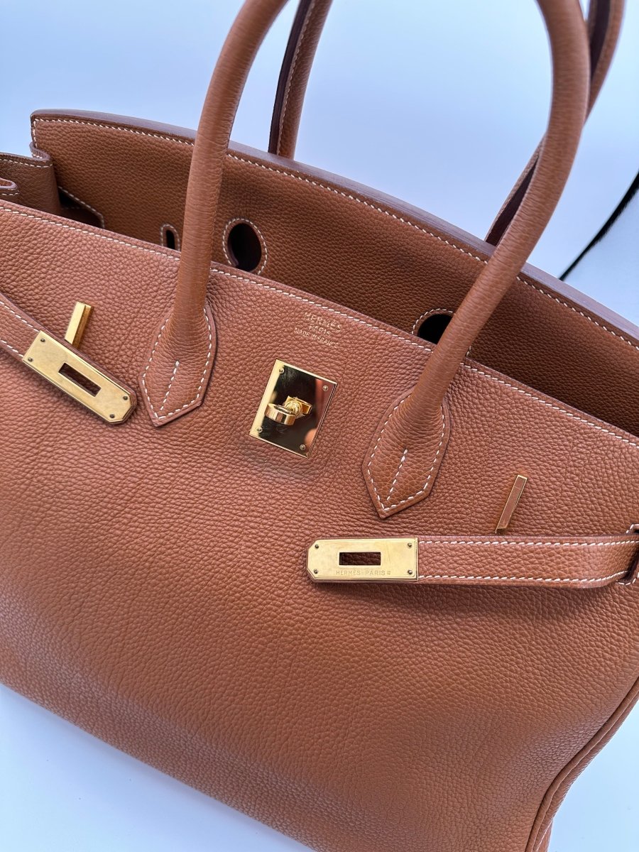 Hermes Birkin 35 Gold On Gold - Carly Julia Sells Stuff, LLC