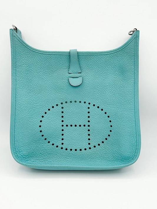 Hermes Evelyne PM Blue Atoll - Carly Julia Sells Stuff, LLC