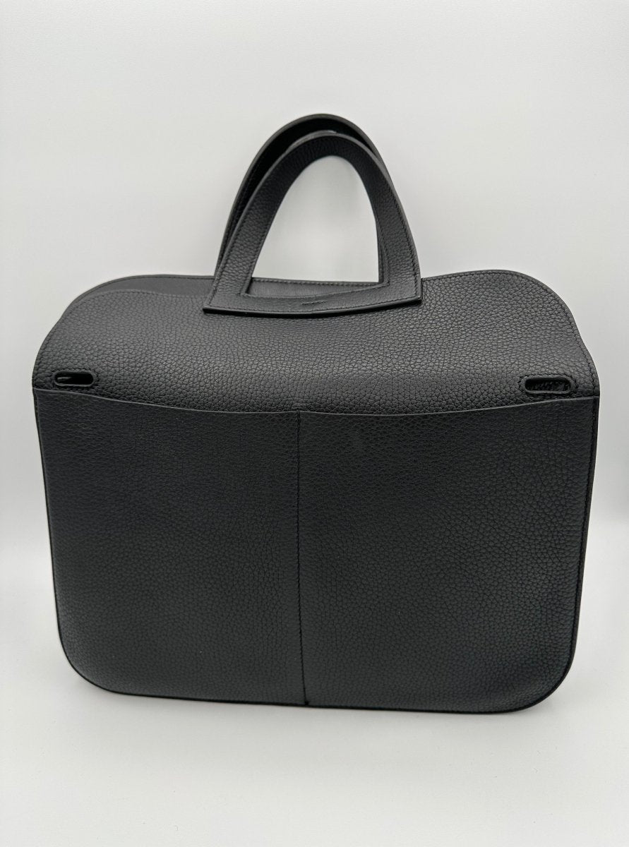 Hermes Halzan 31 Noir PHW - Carly Julia Sells Stuff, LLC