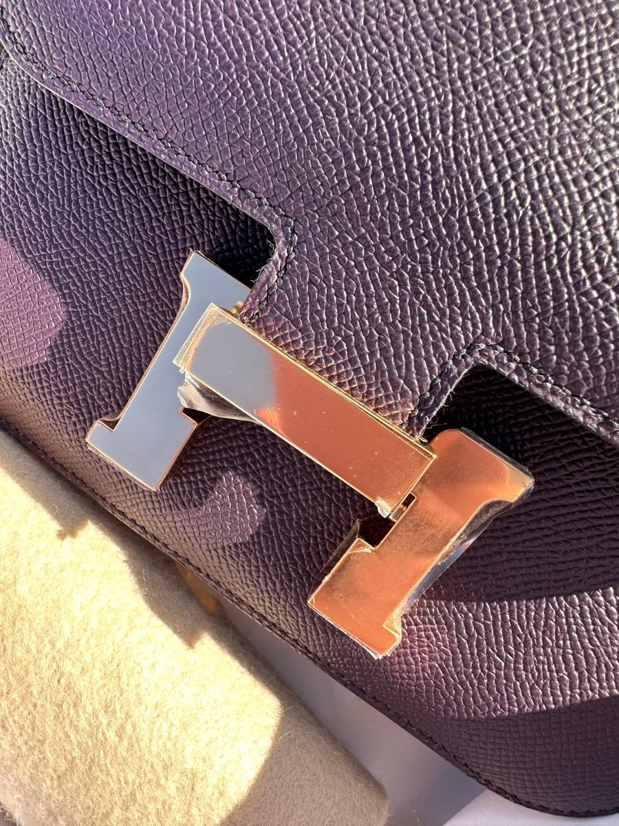 Hermes Mini Constance 18 Epsom RGHW - Carly Julia Sells Stuff, LLC