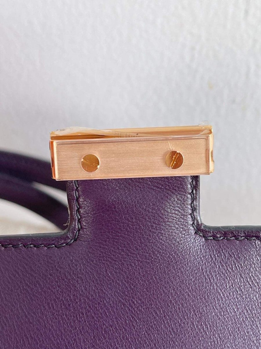 Hermes Mini Constance 18 Epsom RGHW - Carly Julia Sells Stuff, LLC