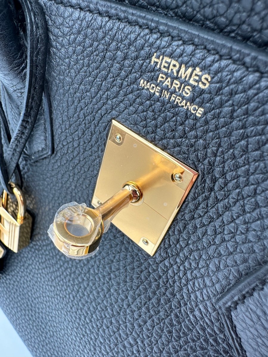 Hermes Togo Noir Birkin 30 - Carly Julia Sells Stuff, LLC