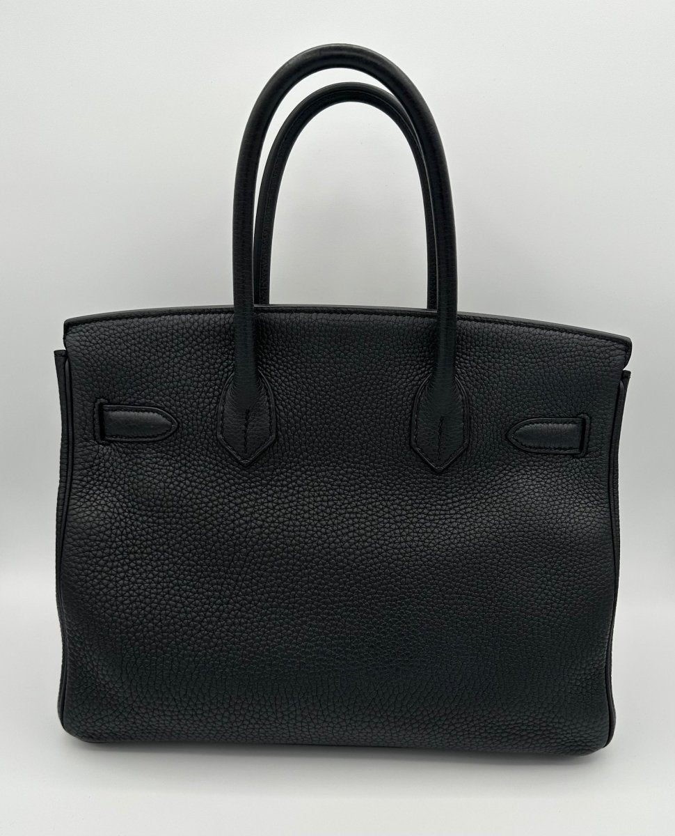 Hermes Togo Noir Birkin 30 - Carly Julia Sells Stuff, LLC