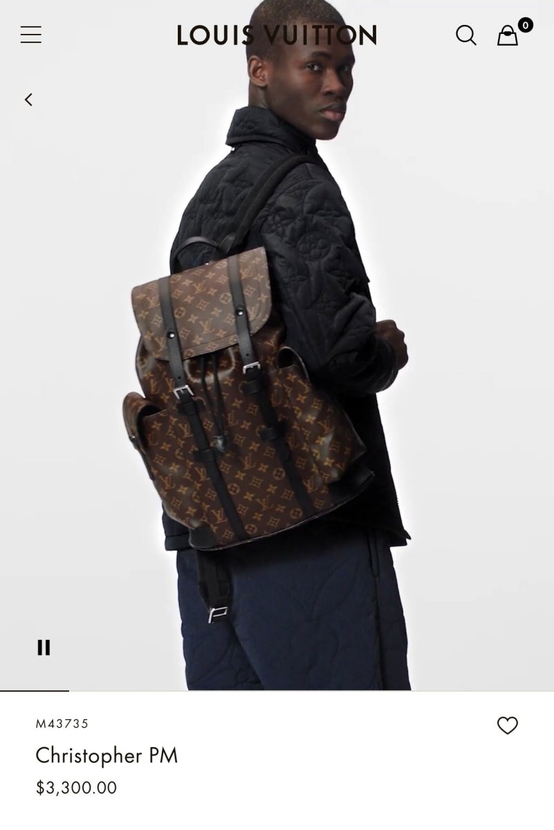 Louis Vuitton Christopher PM Backpack - Carly Julia Sells Stuff, LLC