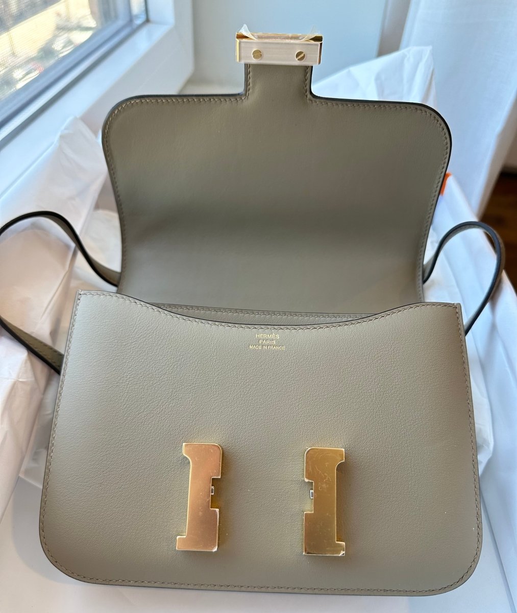 RESERVED: Hermes 2024 Constance 18 Beige Marfa - Carly Julia Sells Stuff, LLC