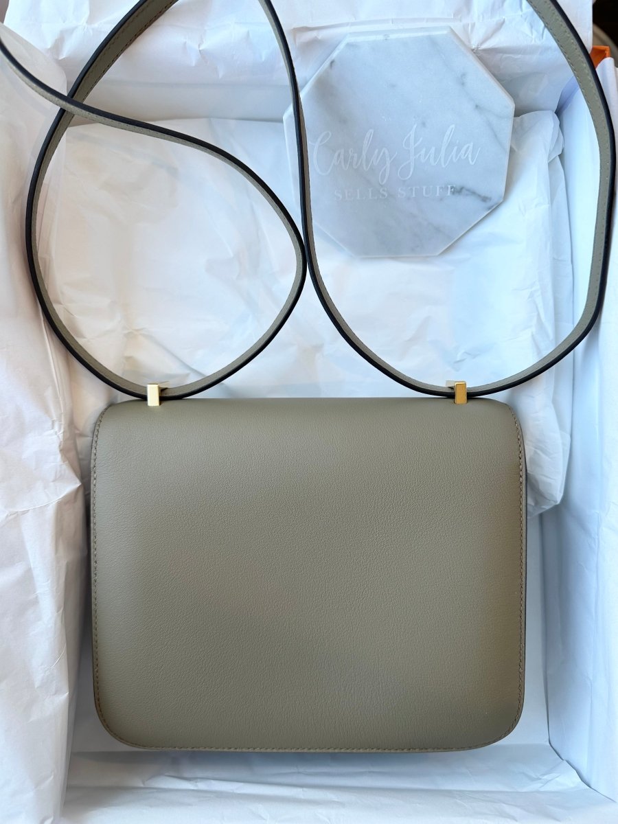 RESERVED: Hermes 2024 Constance 18 Beige Marfa - Carly Julia Sells Stuff, LLC