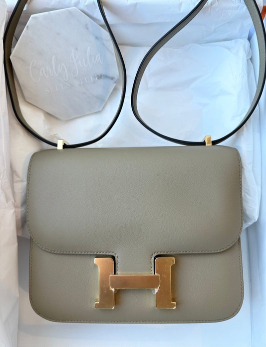 RESERVED: Hermes 2024 Constance 18 Beige Marfa - Carly Julia Sells Stuff, LLC